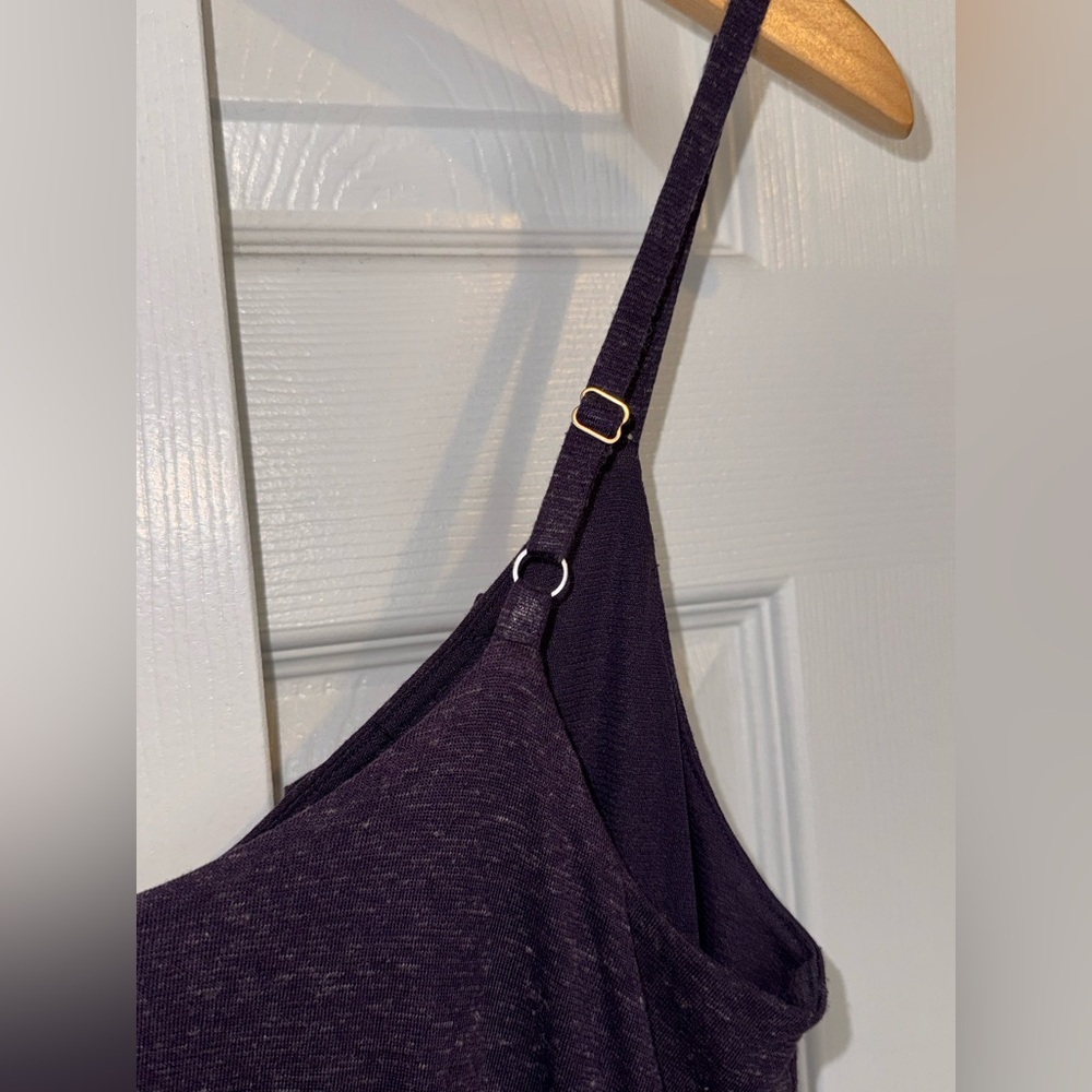 Vera Wang Asymmetrical Purple Dress w/Pockets - Picture 9 of 10